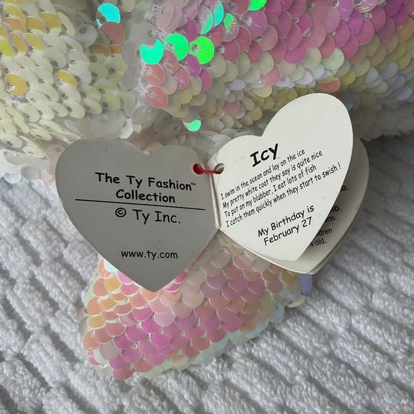 The Ty Fashion Collection - Backpack - Icy the Seal - Multicolour Sequins - Picture 8 of 16